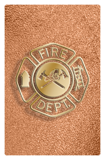 DF35T 418 SH CP Fire Department Shimmer Copper Background